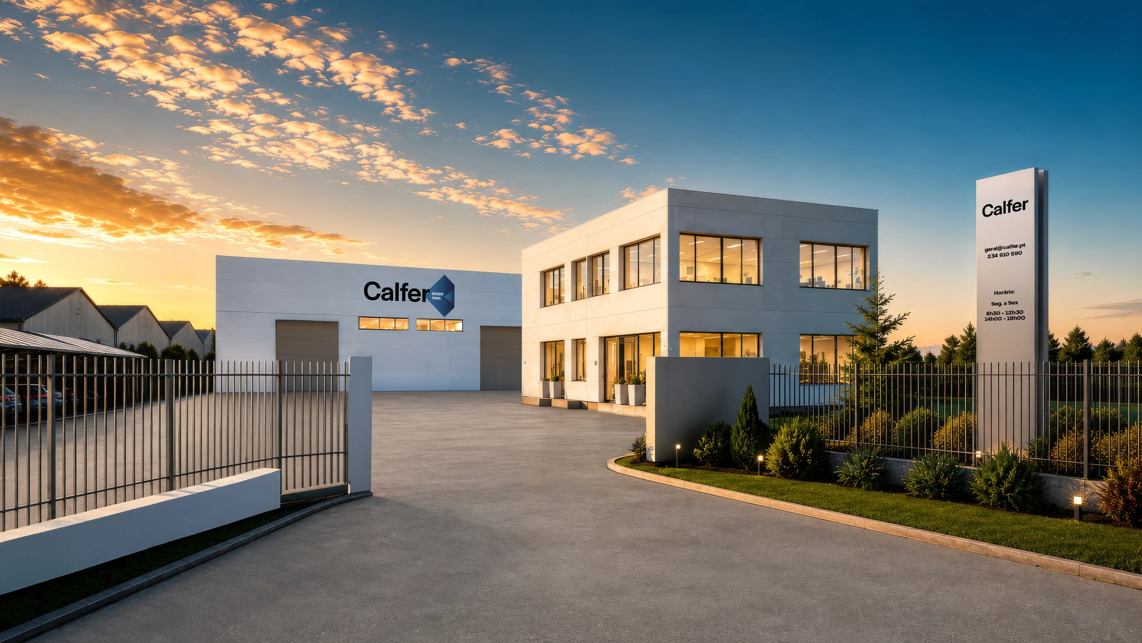 Calfer — Instalações em Cacia, Aveiro